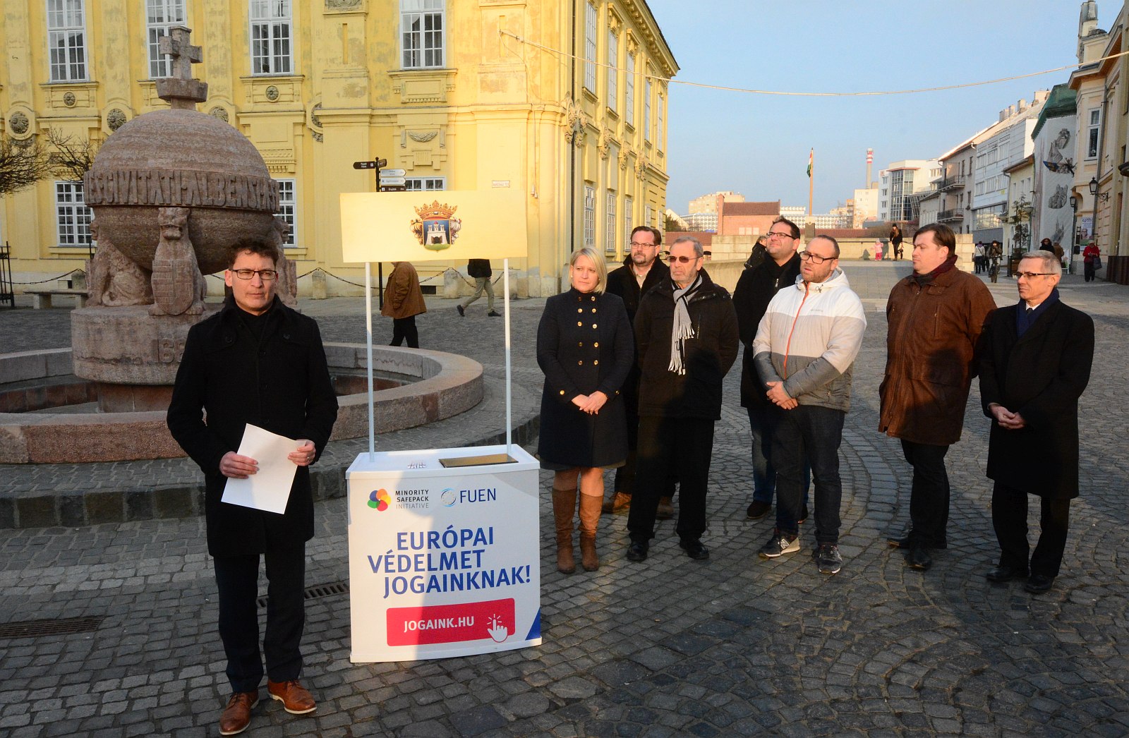 Fehérvár polgármestere is csatlakozott a Nemzeti Kisebbségvédelmi Kezdeményezéshez